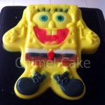 Cetakan Silikon Kue Puding Spongebob