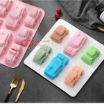 Cetakan Silikon Puding Kue City Car