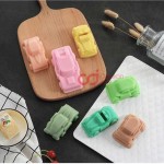 Cetakan Silikon Puding Kue City Car