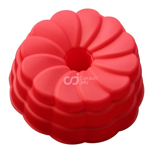 Cetakan Silikon Kue Puding Daisy Layer