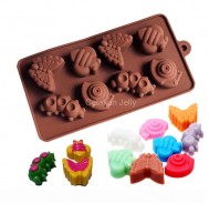 Cetakan Silikon Coklat Puding Insect II