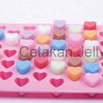 Cetakan Silikon Coklat Puding Little Heart