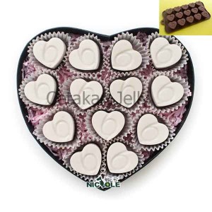 Cetakan Silikon Coklat Puding Love 69