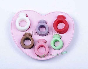 Cetakan Coklat Love Ring