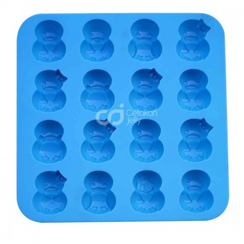 CJ Cetakan Silikon Coklat Puding Couple 16 cav