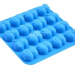 CJ Cetakan Silikon Coklat Puding Pinguin Couple 16 cav