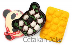 Cetakan Silikon Coklat Puding Pirate Bear
