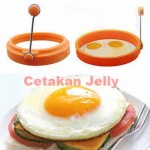 Cetakan Silikon Telur Mata Sapi Bulat