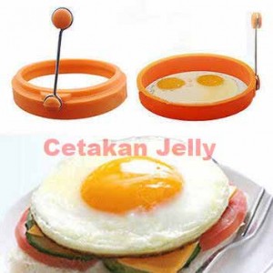 Cetakan Silikon Telur Mata Sapi Bulat