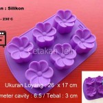 Cetakan Silikon Kue Puding Sakura II