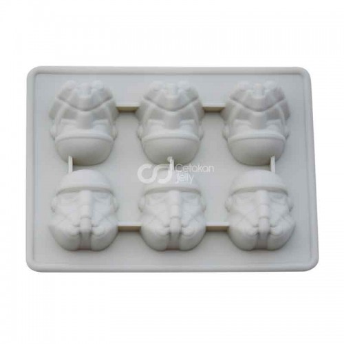 Cetakan Silikon Coklat Puding STAR WARS Collection