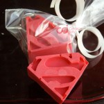 Cetakan Silikon Coklat Puding Superman