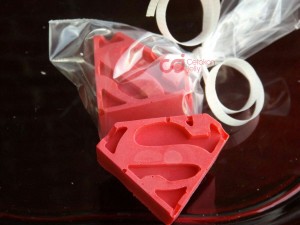 Cetakan Silikon Coklat Puding Superman