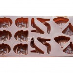CJ Cetakan Silikon Coklat Puding Woman Stuff