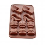CJ Cetakan Silikon Coklat Puding Woman Stuff