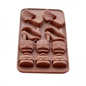 CJ Cetakan Silikon Coklat Puding Woman Stuff