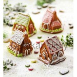 Cetakan Silikon Puding Kue Medium House 6 cav