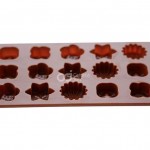 Cetakan Silikon Coklat Puding Mini Mix Flower 15 Cav II