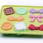 Cetakan Silikon Coklat Puding Ribbon