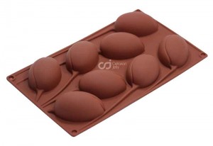 CJ Cetakan Silikon Kue Puding Tulip 8 cavity