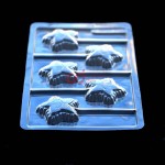 CJ Cetakan Lolipop Star Plastik