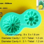 Cetakan Fondant Brooch