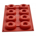 Cetakan Silikon Puding Kue Donat 8 cav