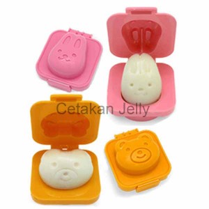 Cetakan Telur Beruang & Kelinci