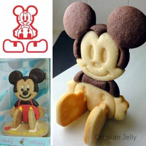 Cetakan Cookies Mickey Bread & Cookie Cutter 3D