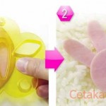 Cetakan Bento Decorative Ham, Cheese & Veggie Cutter