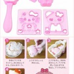 Cetakan Nasi Bento Hello Kitty Full Body with Cutter