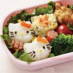 Cetakan Nasi Bento Mini Hello Kitty Rice Ball