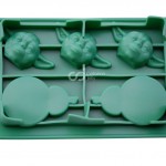 Cetakan Silikon Coklat Puding STAR WARS Yoda & BB-8