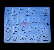 CJ Cetakan Coklat Praline Alphabet Kecil Plastik