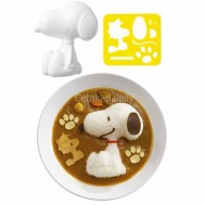Cetakan Nasi Bento Snoopy Curry Rice Mold