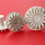 Cetakan Cookies Sunflower Plunger