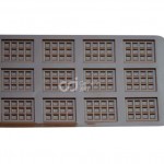 CJ Cetakan Silikon Coklat Puding Choco Bar