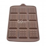 CJ Cetakan Silikon Coklat Puding Choco Bar