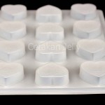 Cetakan Coklat Love Mix 12 cav Plastik