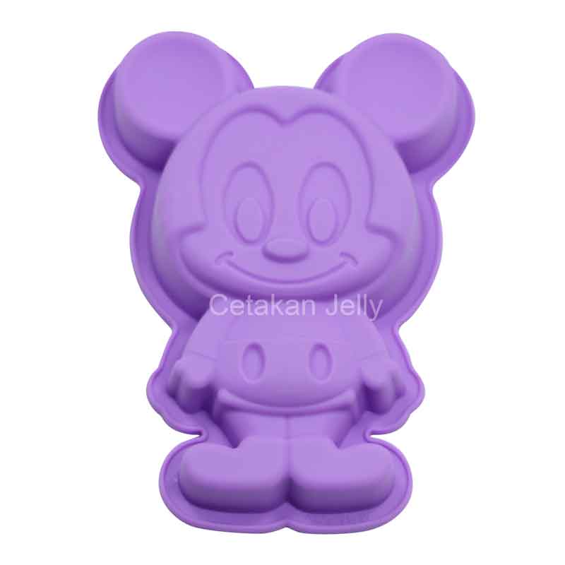 Cetakan Silikon Puding Kue Little Mickey