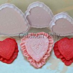 Cetakan Cookies Vintage Heart Plunger