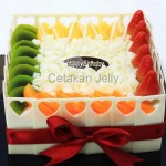 Cetakan Silikon Pagar Windows of Heart Fondant