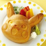 Cetakan Silikon Puding Kue Pikachu 4 cavity