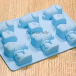 Cetakan Silikon Puding Kue Snoopy 6 cavity