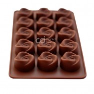 Cetakan Silikon Coklat Puding Mini Cyclone