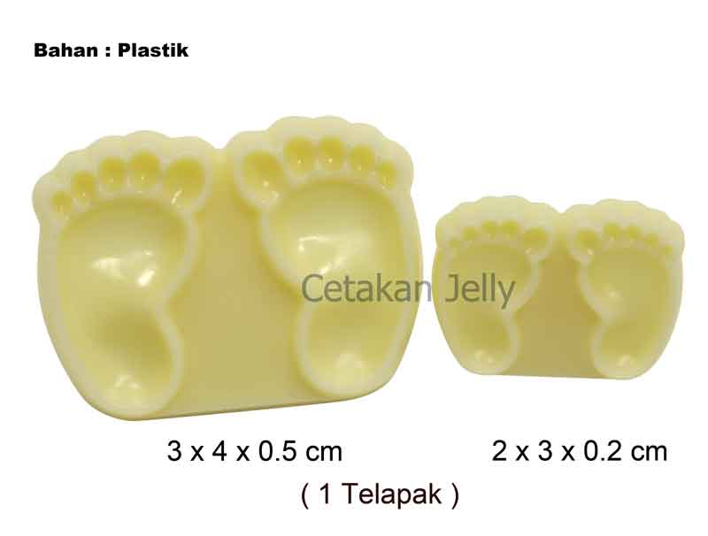 Alat Hias Kue Baby Foot Cutter