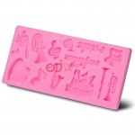 Cetakan Fondant / Clay Musical Instrument