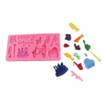 Cetakan Fondant / Clay Musical Instrument