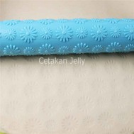 Rolling Pin Motif Bunga Daisy