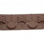 Cetakan Coklat Permen Pirate Lolipop Silikon